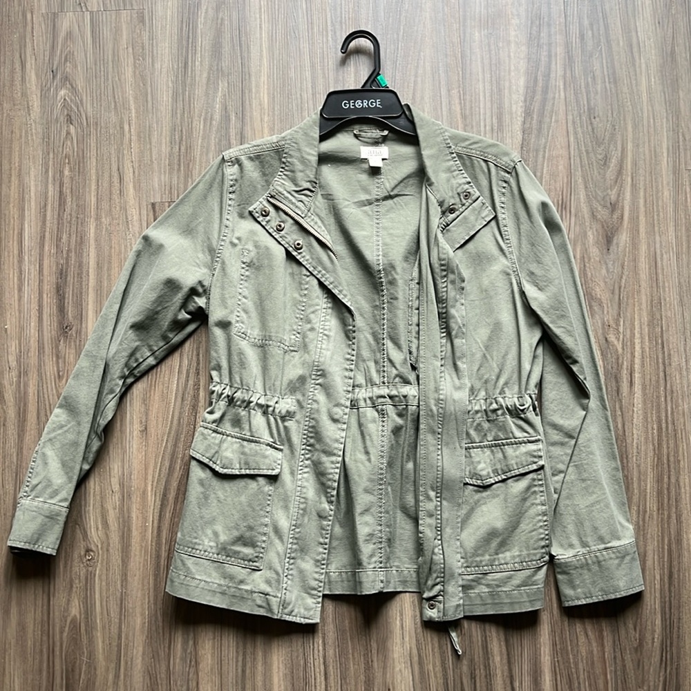 a.n.a S green jacket